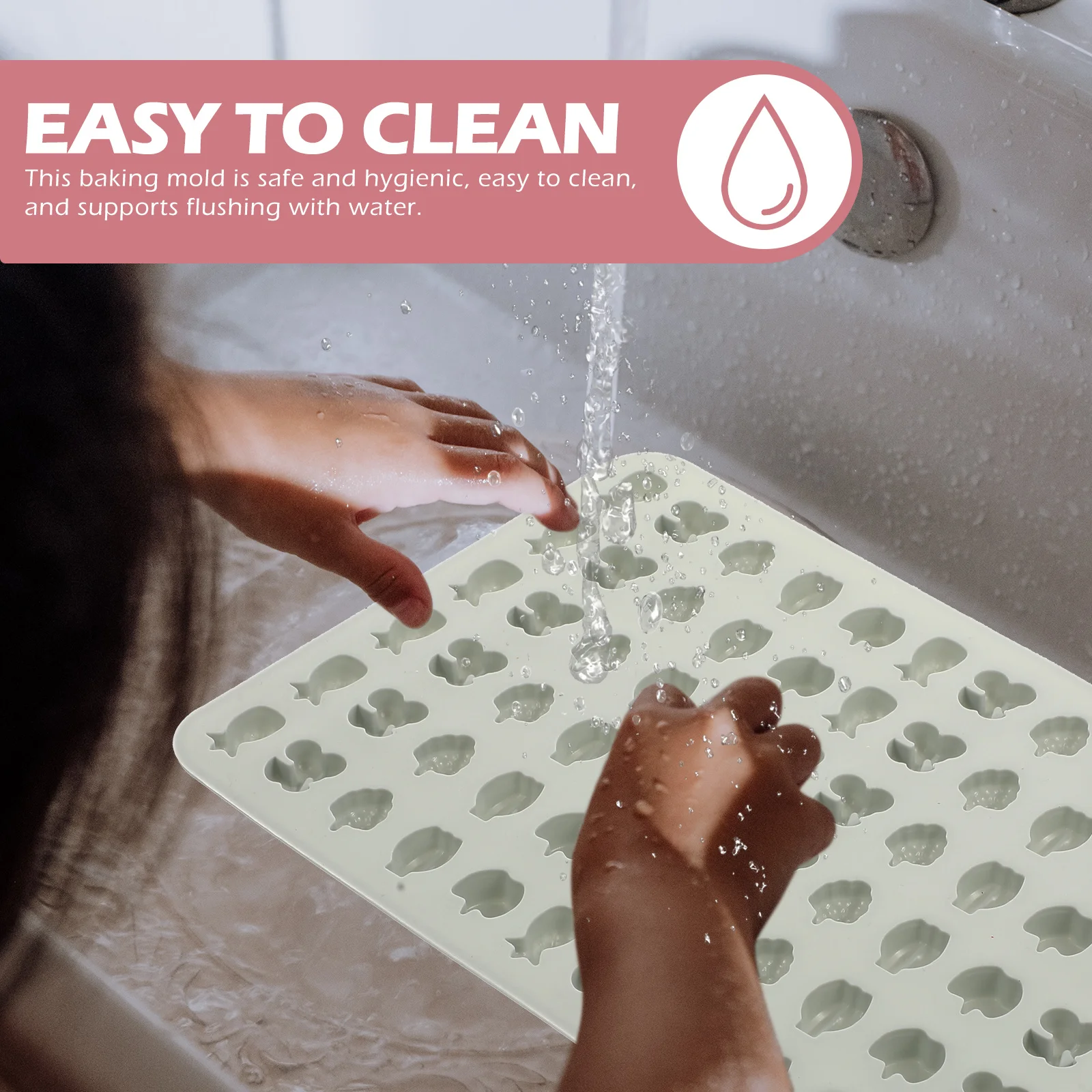 

3Pcs Fruit Animal Silicone Mold Cartoon Baking Molds for Cake Cupcake Chocolate Decoration DIY Dessert Making Heat