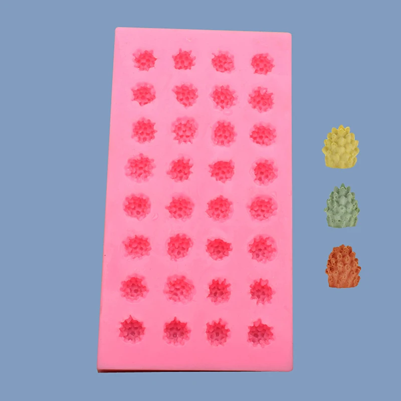 DIY 3d Raspberry Fruit Silicone Mold Diffuser Plaster Epoxy Resin Mold Fondant Chocolate Mousse Cake Decoration Baking Mold