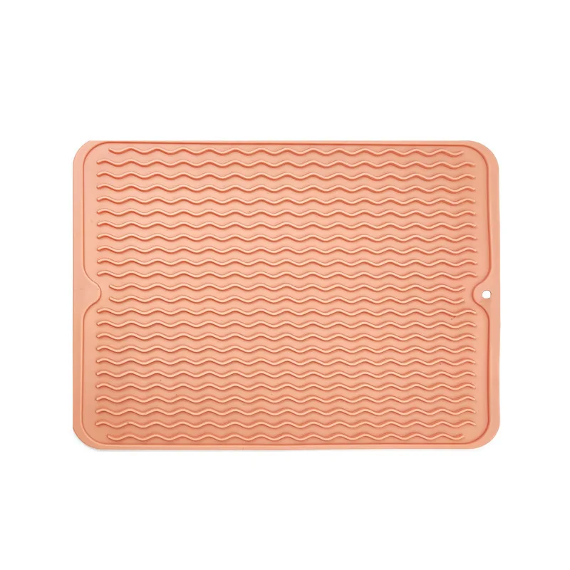 Foldable and Space saving Heat Resistant Silicone Dish Drying Mat 40 x 30 cm Perfect for Limited Counter Space