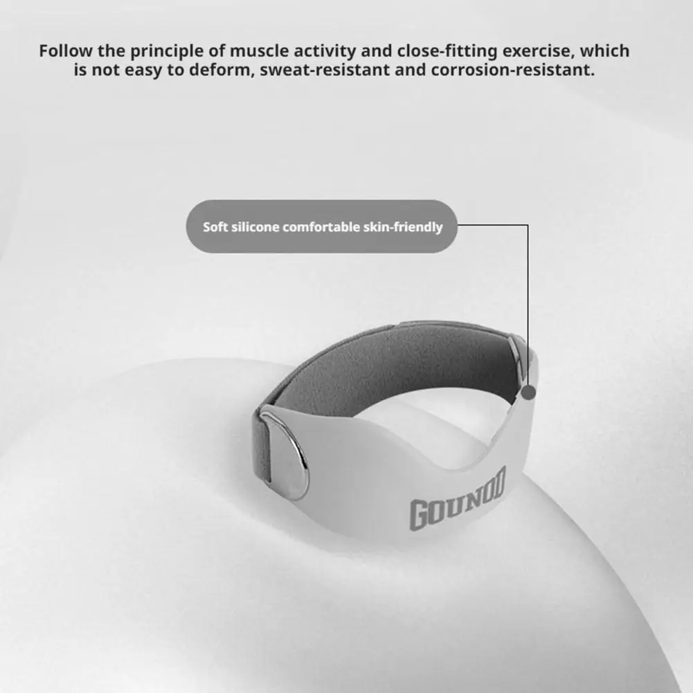 Verstellbares Rutschfestes Patella-Band Stabilisator Kniebandage Silikon Kniescheibensehnen-Stützband mit 3D-Airbag für Sport – Detail 15