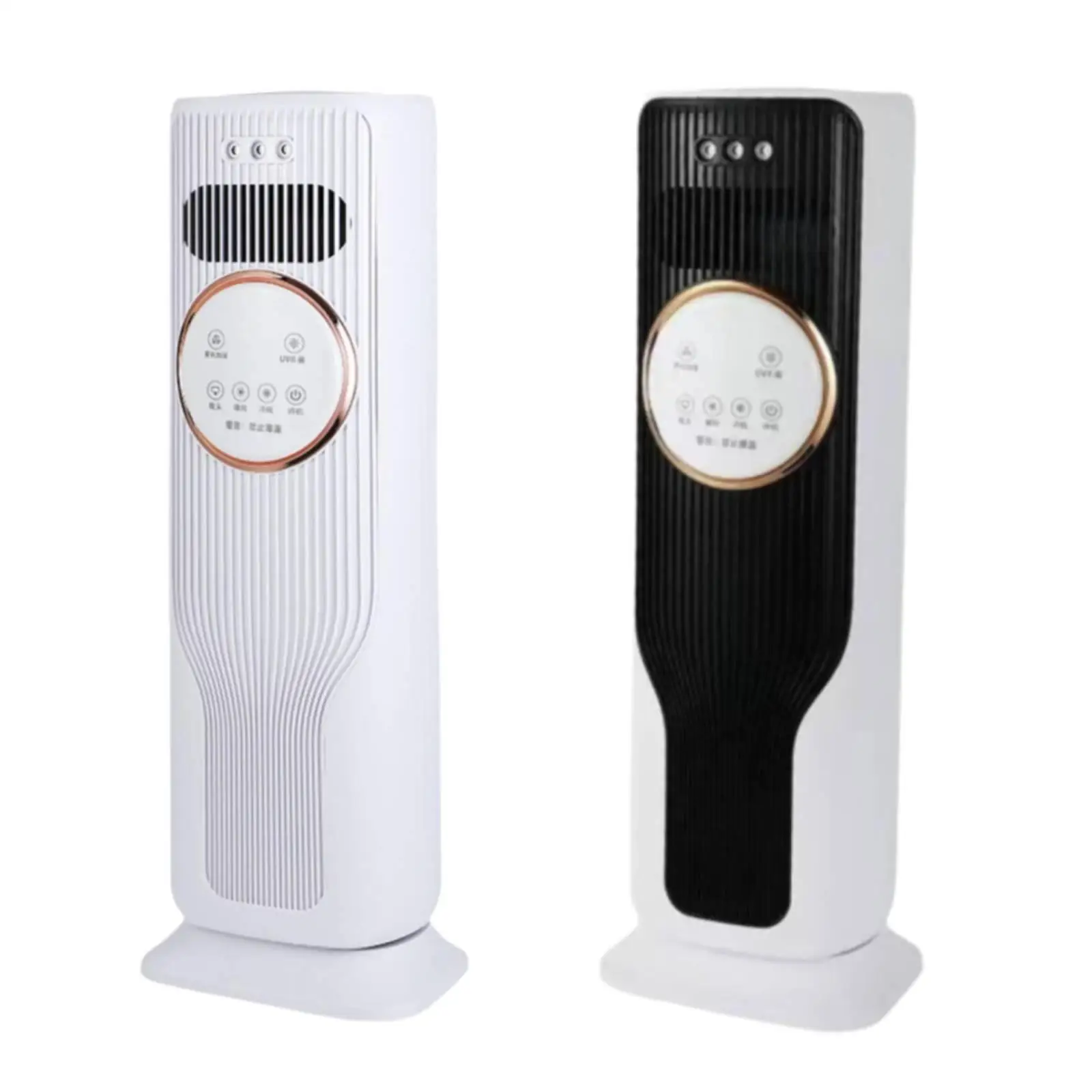 Three Level Ventilation Portable Fan Heater with Water Ice Tank for Home Bedroom Air Conditioning