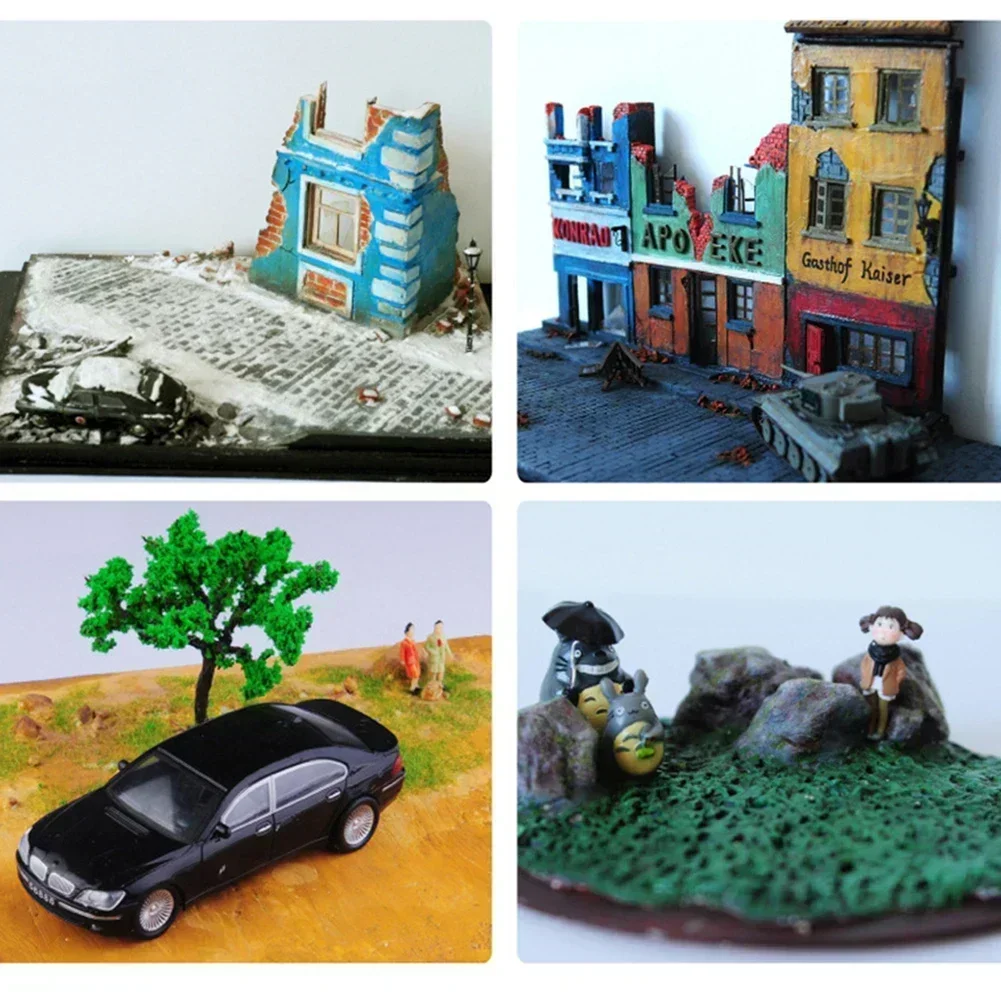 5Pcs Foam Board Modelling Building DIY Crafts Foam Slab 30x10x3cm Diorama DIY Model Material Diorama Base Board Sheet Sand Table