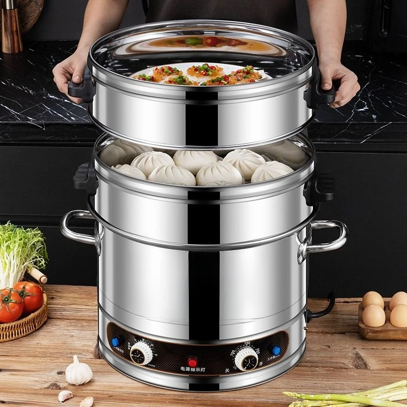Steamer Commercial Large Capacity Stainless Steel Multifunctional Electric Steamer
