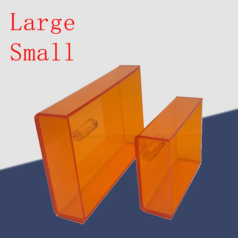 

Professional Dental Resin Shade Storage Box Light-Proof Plastic Organizer Case with UV Protection