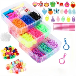 4500+ Rubber Band Bracelet Making Kit, Rubber Loom  Bands Refill Set, Friendship Bracelets Making Kit Gifts for Girls Ages 8-12