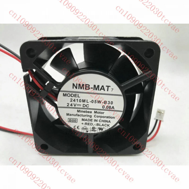 

Для NMB 6025 6 см 2410ML-05W-B30 24 В 0,08 А инверторный вентилятор охлаждения