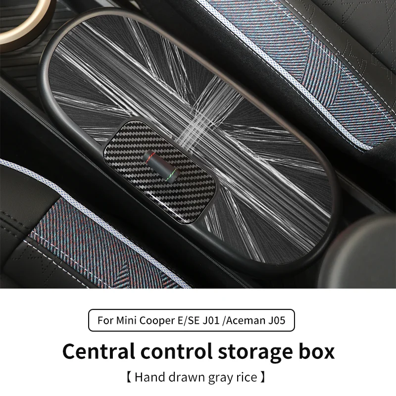 Centrale Controle Opbergdoos Voor Bmw Mini Cooper E/Se J01 J05 Aceman 2024 2025 Centrale Armsteun Opbergdoos auto Accessoires