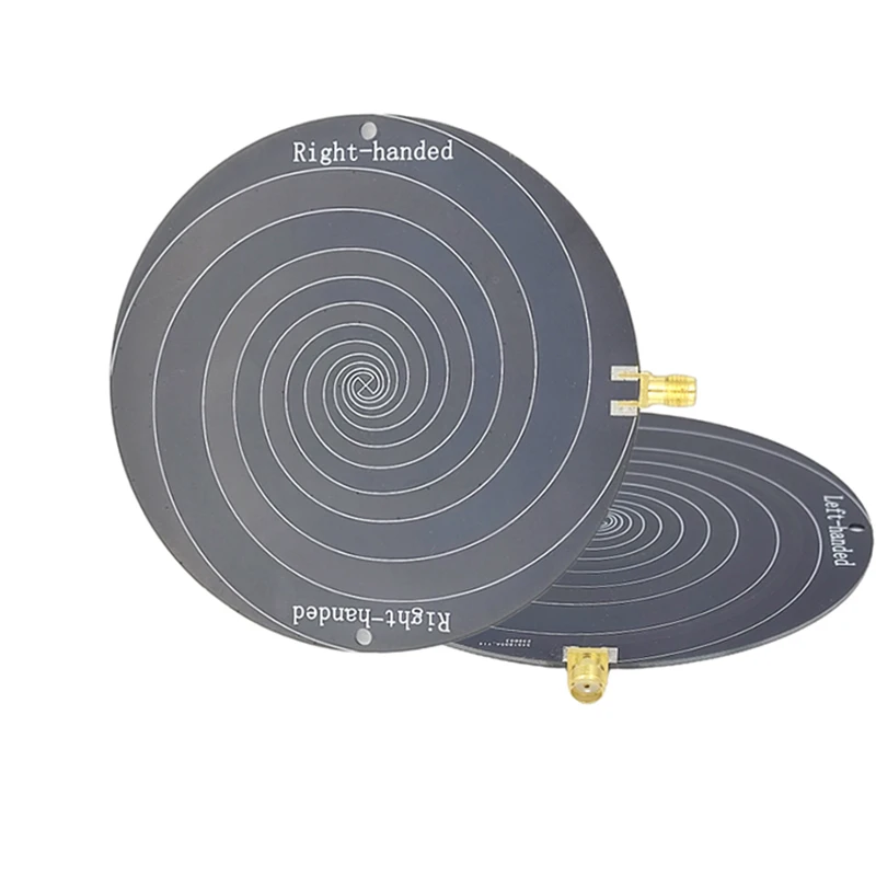 High frequency RFID 0.51-10GHz ultra-wideband circularly polarized antenna equiangular helical antenna