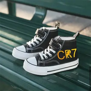 Ronaldo shoes, high top, sneakers. Men's, women's, kid's shoes. Casual, unisex, looks like converse. Gift idea, birthday gift offers