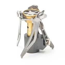 3000W Outdoor Camping Folding Super Mini Oven Pocket Picnic Cooking Gas Burner Cooker Furnace Stove