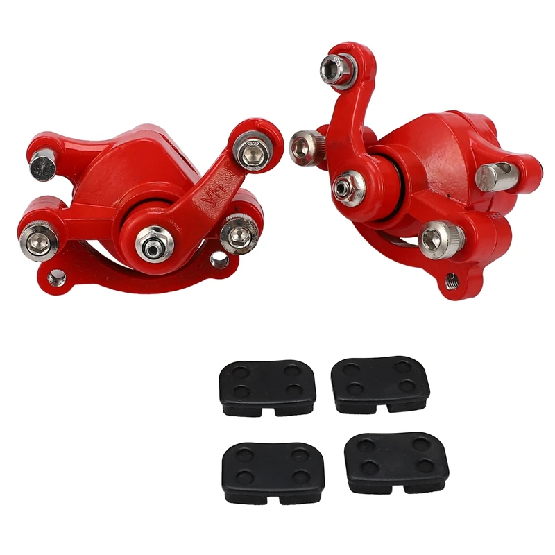 Front Rear Disc Brake Caliper Pads for 43Cc 47Cc 49Cc Chinese Mini Moto Kids ATV Quad Minimoto Dirt Pocket Bike Gas Scooter