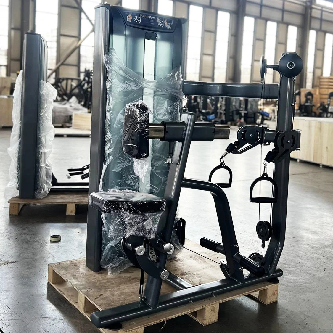

High Quality Commercial Gym Fitness Equipment Pin-Load Selection Machine-Weight Stack Seated Row
