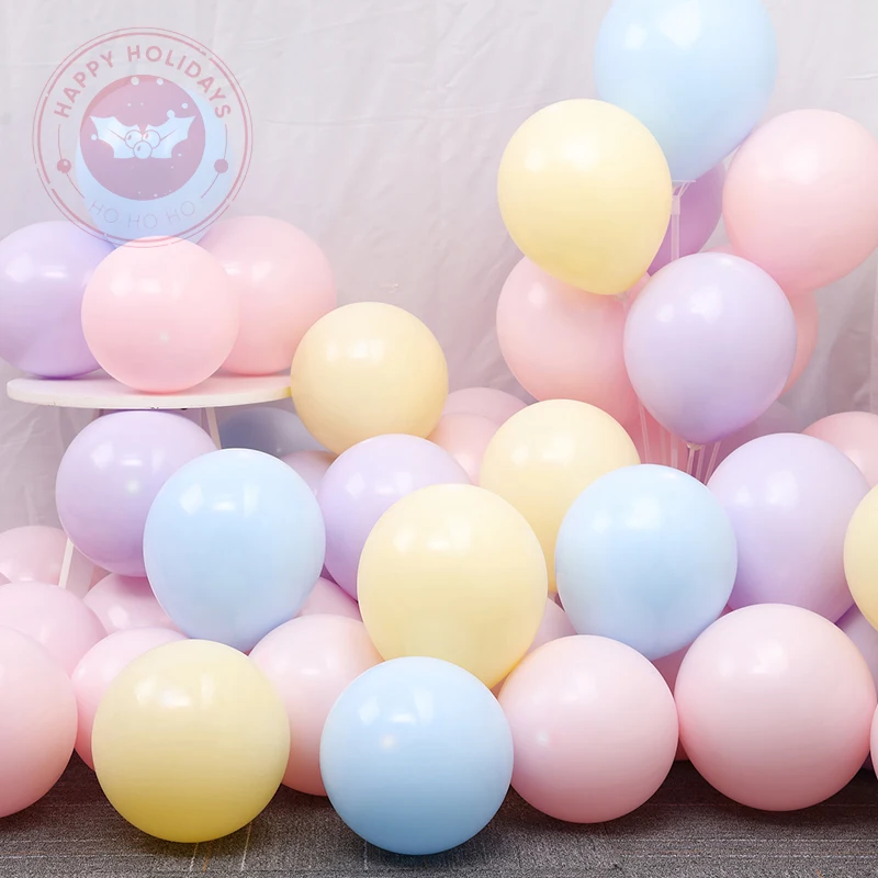 

Macarone Candy Latex Balloons, Birthday Balloons, Custom Wedding Decoration, Kids Toy, Pink, Red, Blue, White Balloon 5-36inch