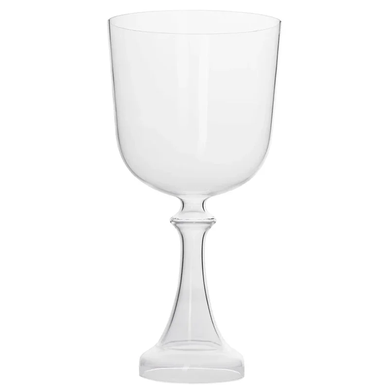 Handheld Crystal Singing Bowl 6/7/8 Inch Transparent Sound Bowl Yoga Meditation Tibetan Bowls Sound Healing Musical Instruments