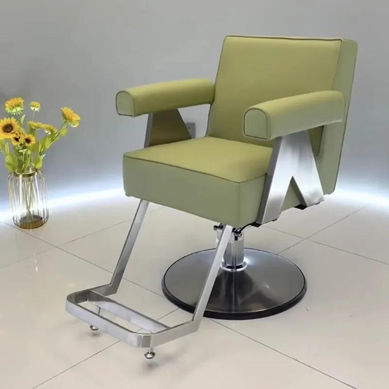 

Swivel Barber Chair Barber Desk Massage Modern Design Chairs Makeup Wheels Silla De Barbero Professional Armchair Silla Barberia