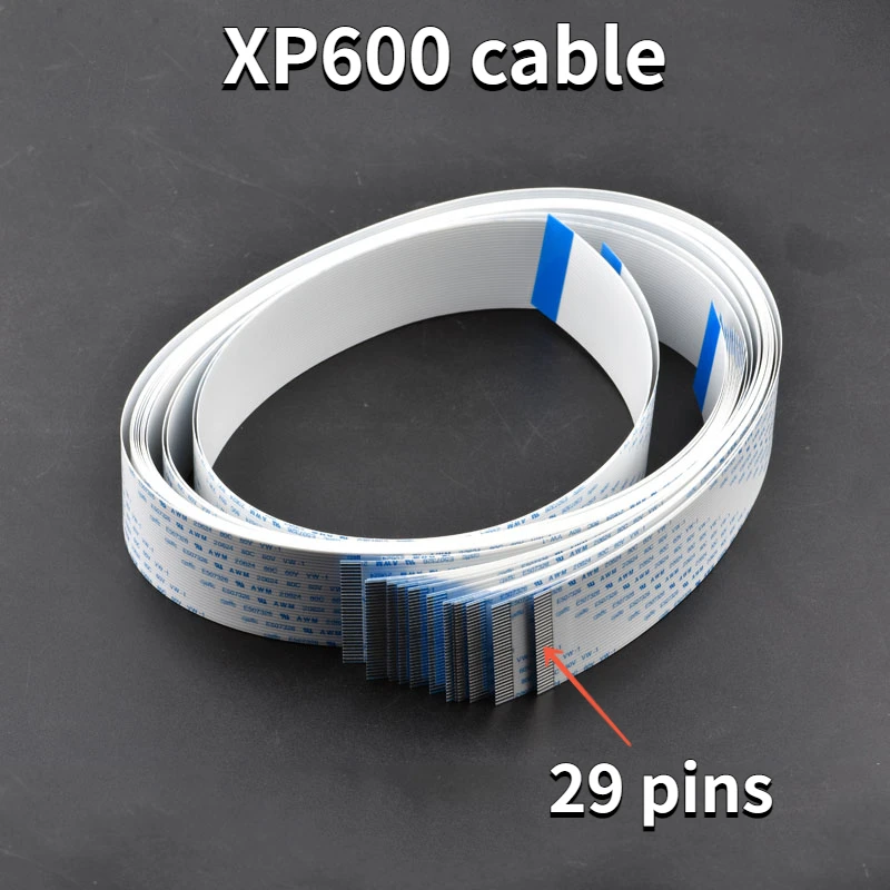 10pcs for Mimaki Jv300 Roland VS640 Mutoh 1638 Printer DX7 Head Cable XP600 TX800 Printhead Data Cable 29pin FFC Flat Cable