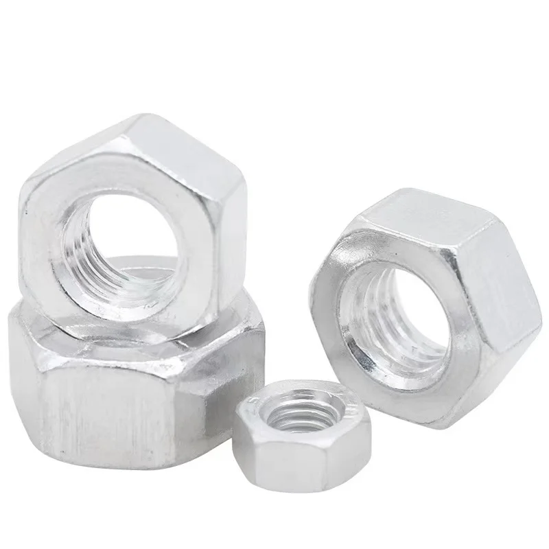 DIN934 Aluminum 6061 Hexagonal Hex Nut