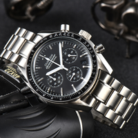 41mm Watches Luxury Men's Watches Sapphire Glass Stainless Steel Watches VK63 Movement Watches OUMASHI High-end Watches