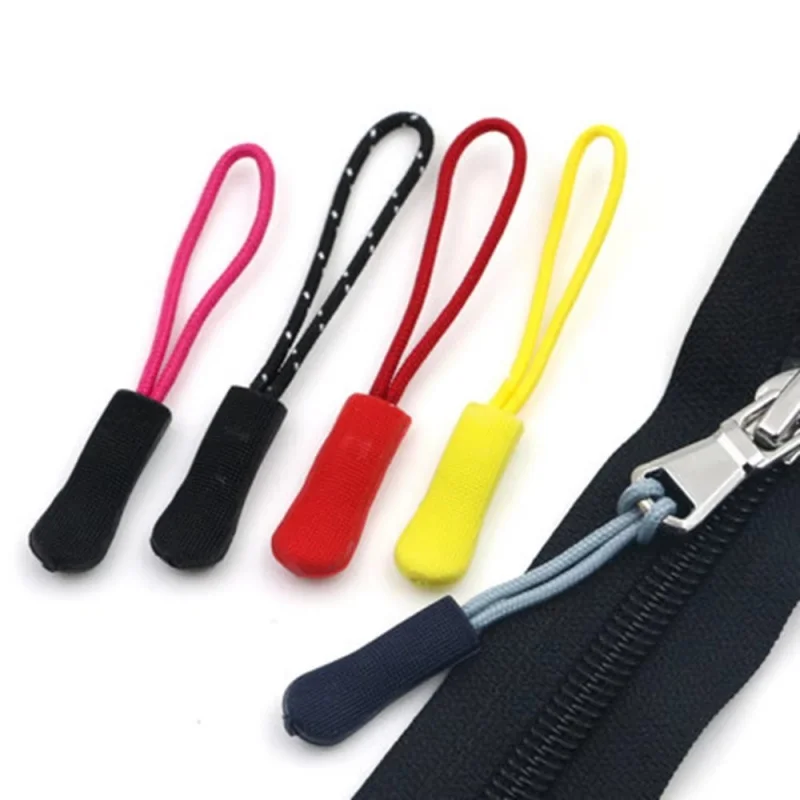 10/20Pcs Replace Zipper, Drawstring Extender, Backpack, Jacket, Luggage Wallet, Handbag, Travel Bag, Clip On Sportswear