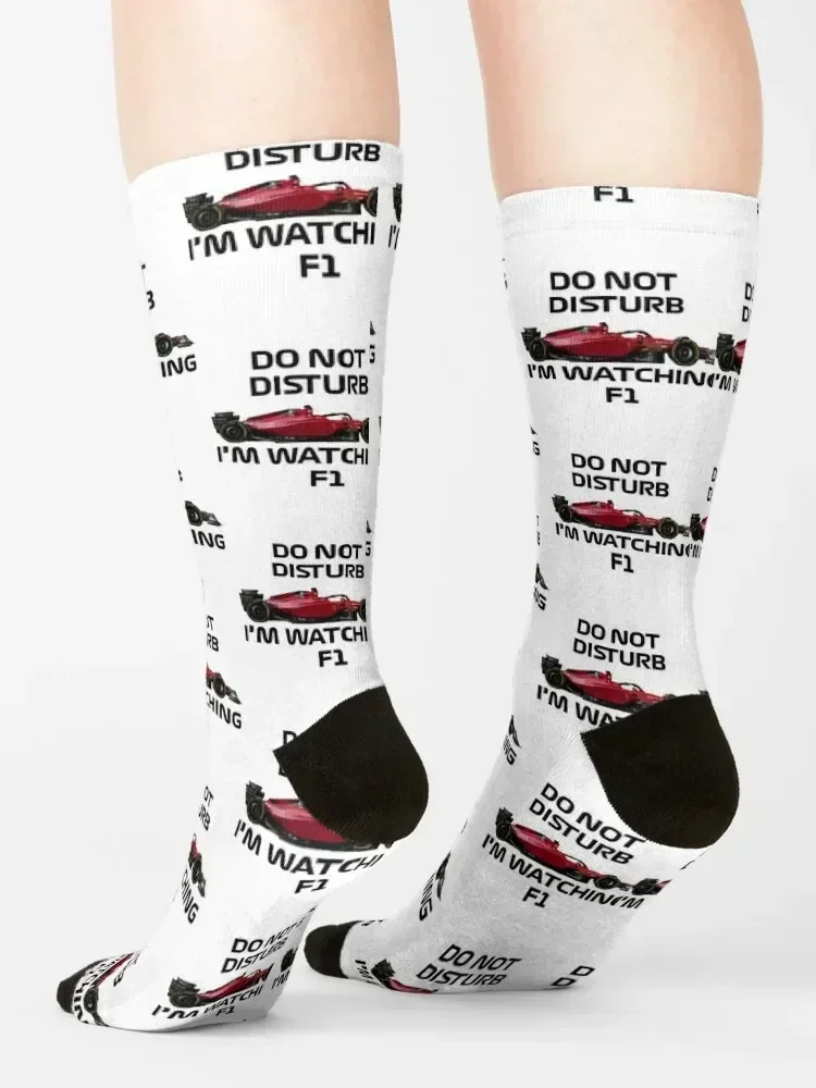 لا تزعج أنا أراقب F1 2022 جوارب جوارب رجل أحذية قصيرة جوارب الهوكي للرجال والنساء #4