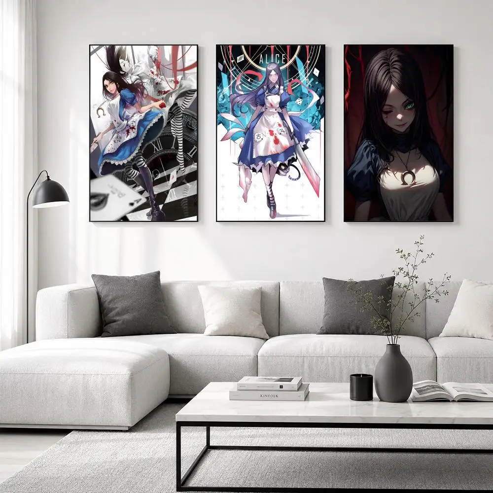 Game A-Alice Madness Returns Poster High-definition posters, wall art for living room and home decor.