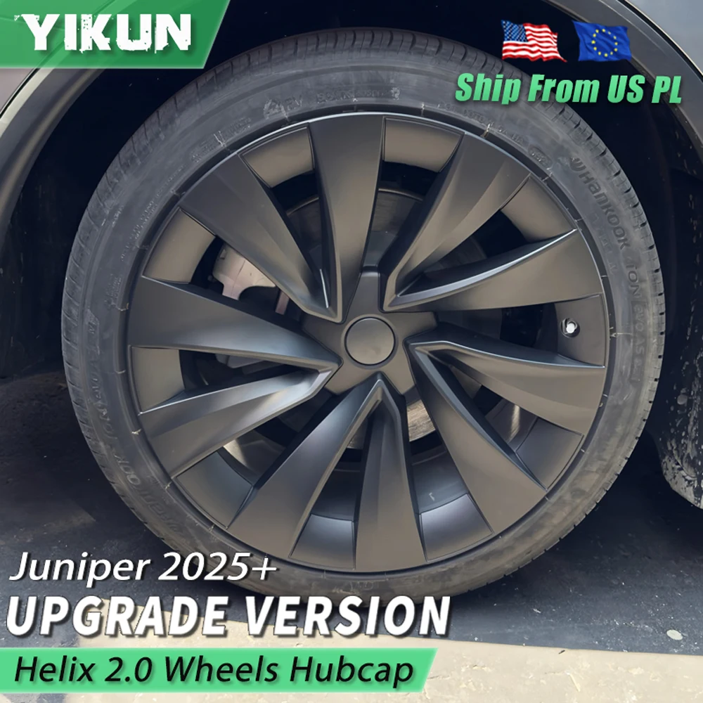 4 pièces couvre-roues 20 pouces pour Tesla modèle Y Juniper Performance Helix 2.0 roues pièces enjoliveurs jante complète Auto accessoire de voiture 2025