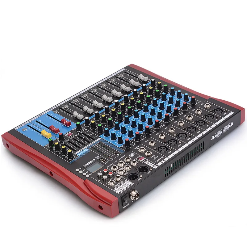 Professional Mixer Bluetooth Reverb USB Bar Stage Dance Studio Performance Wedding KTV Audio Mixing Table
