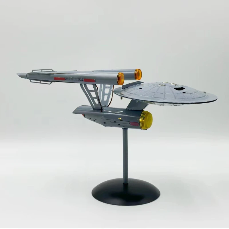 

Metal wrought iron spaceship model ornament with light spaceship flying saucer