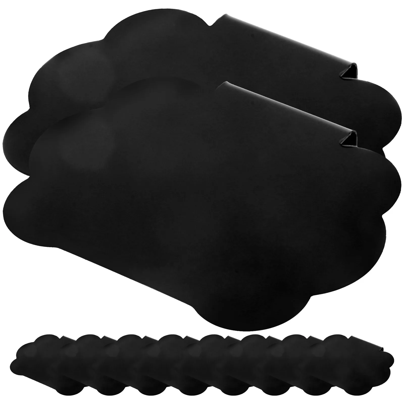 

10pcs Erasable for Label Clips Bins Baskets Chalkboard Clips Price Tag Holder Labels For Storage Bins Acrylic
