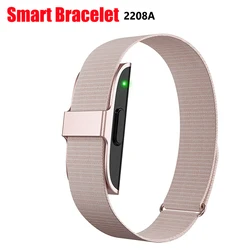 Smart Bracelet Heart Rate Blood Pressure Monitor Pedometer Waterproof Sport Fitness Tracker Men Women 2208A Electronic Bracelet