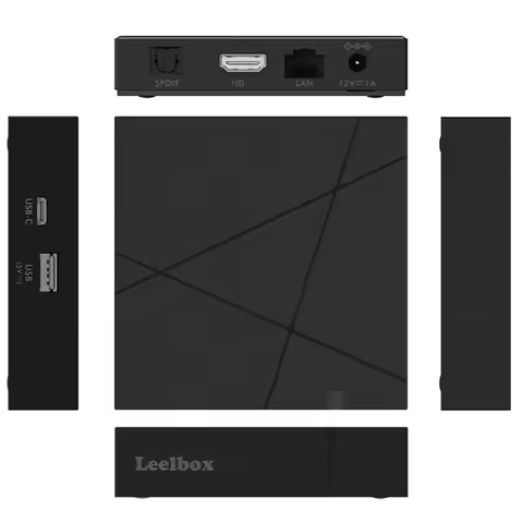 4K Ultra HD Android 12 TV Box 4GB 32GB Media Player 2.4G/5G Dual WiFi Set Top Box Smart TV Box