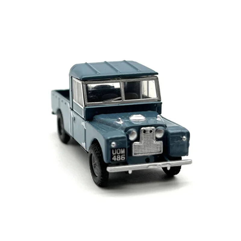 1:76 Scale Diecast Alloy Land Rover 109 Transport Vehicle Pickup Truck Model Classic Adult Collection Toys Gifts Static Display