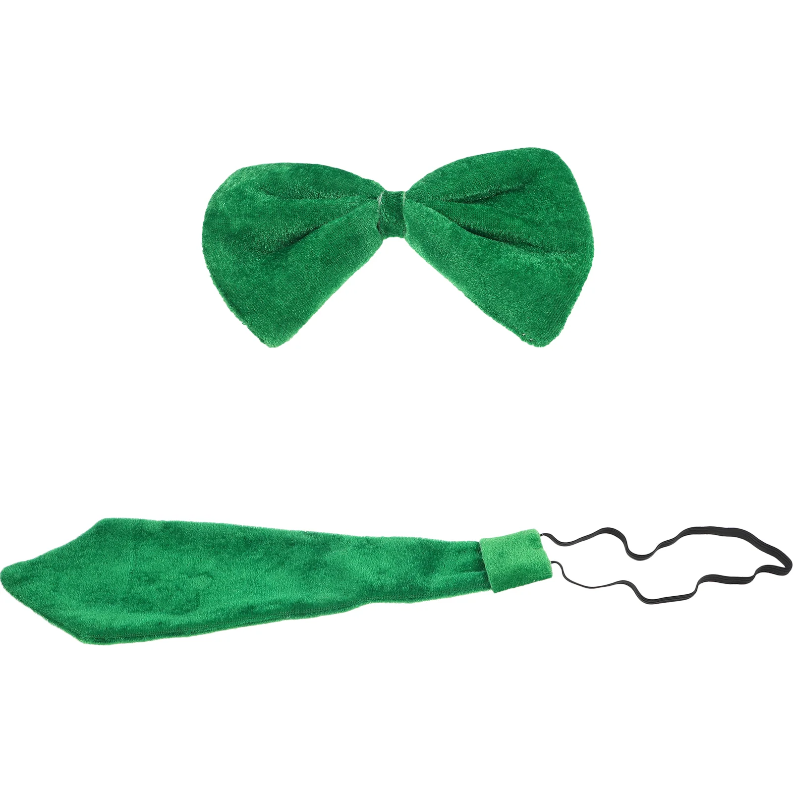 Green Tie Bow Ties for Men Clothing Necktie Fabric Decorative Man Men\'s