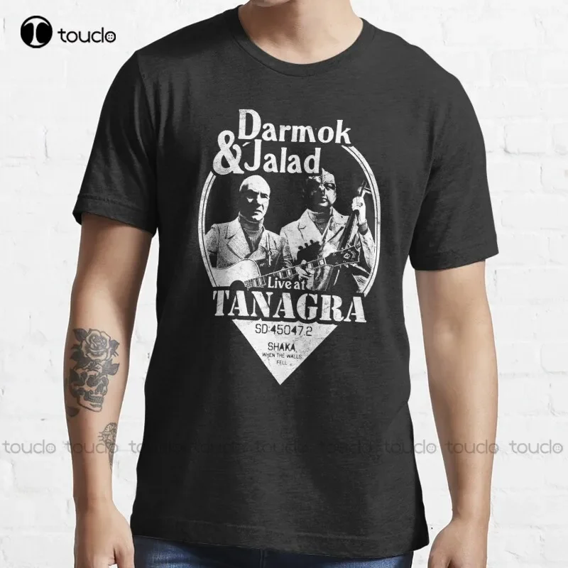 New Darmok And Jalad At Tanagra! T-Shirt Cotton Tee Shirt white collar shirt women Custom aldult Teen unisex fashion funny new