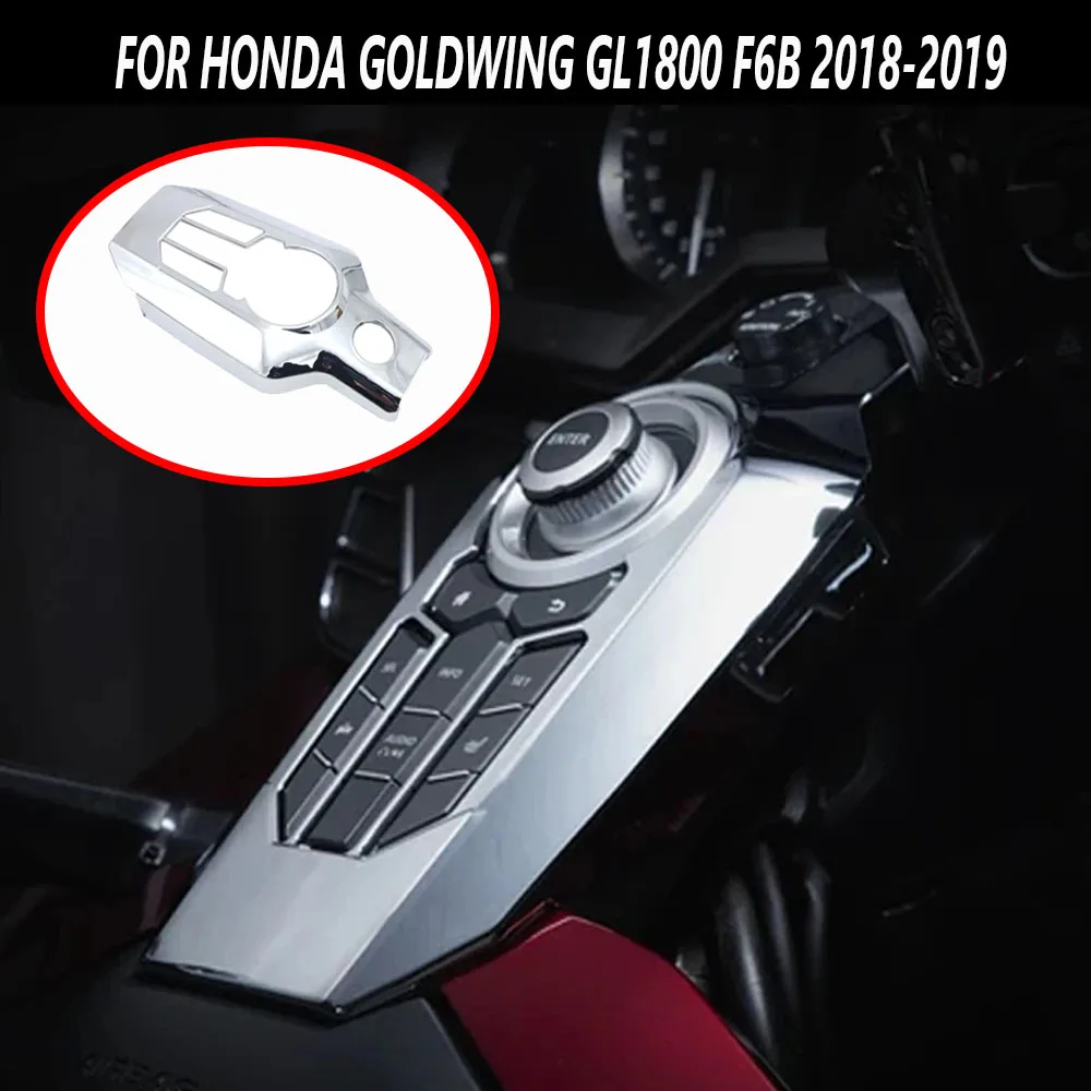 New Motorcycle Accessories Close Console Keyboard, Middle Close Decoration Krom For Honda Jinyi GL 1800 GL1800 2018-up