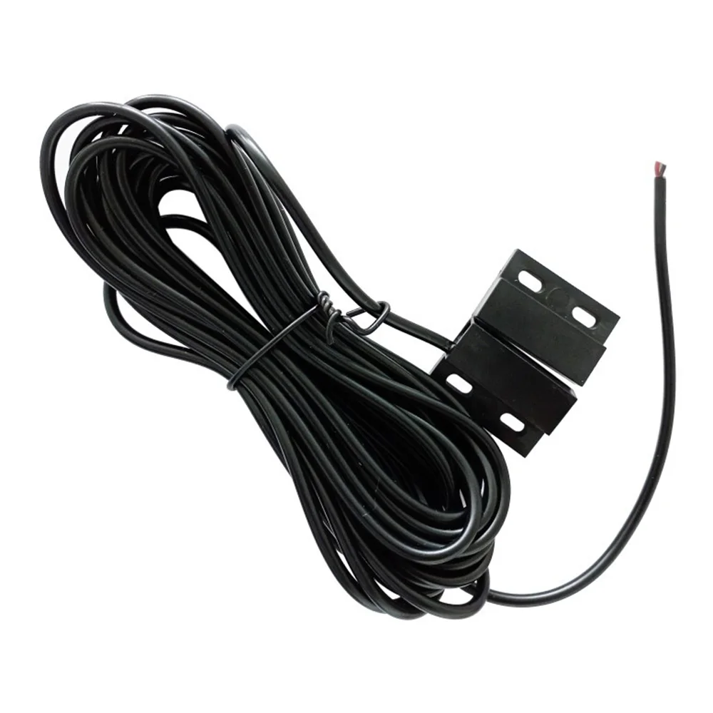 MC05 Porta Sensor Magnético Interruptor 5 M Com Fio Normalmente Fechado Porta Detector Magnético Interruptor Do Sensor Da Garagem Porta Rolling Shutter