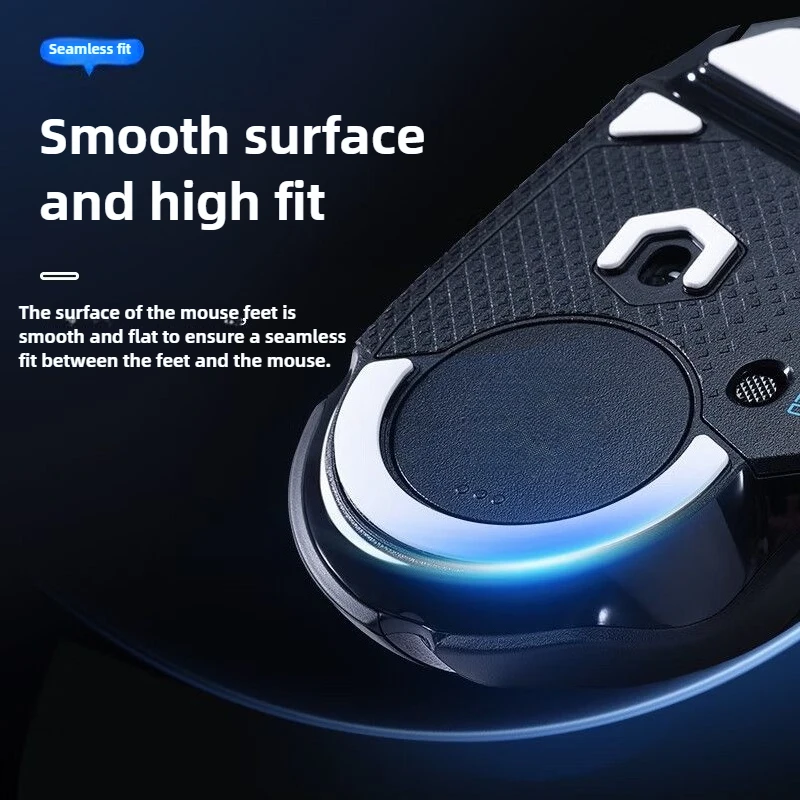 

Ultra-Low Friction Mouse Skates For G502 LIGHTSPEED (Wired/Wireless) – Pro Gaming Wear-Resistant Smooth Glides。