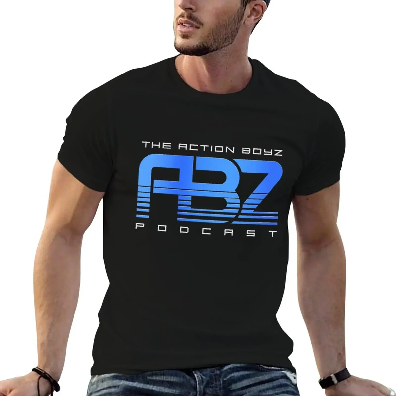 

Action Boyz Podcast - ABZ T-Shirt vintage clothes designer shirts mens graphic t-shirts pack