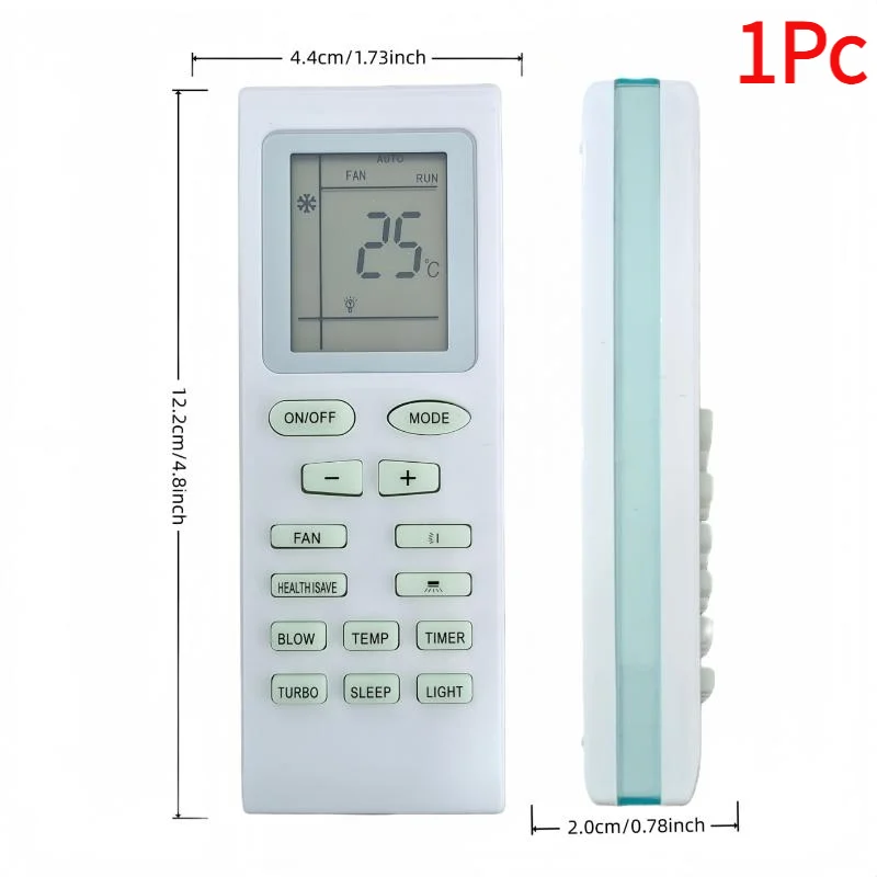1Pc Remote Control Replacement Suitable For YB1F2 YB1FA YBOF1 YBOF2 YBOFB YBOF Y502K Air Conditioners For Gree.