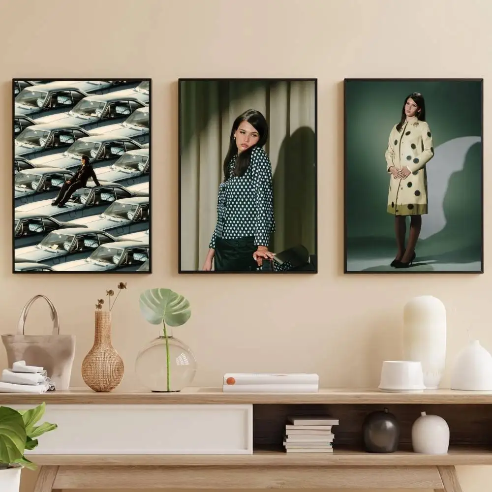 

S-Sienna Spiro Poster Self-adhesive Art Waterproof Paper Sticker Coffee House Bar Room