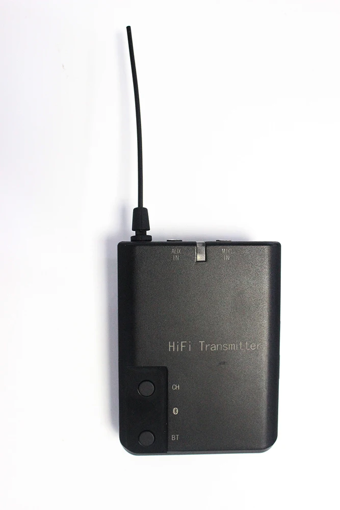 S9 Hifi سماعة رأس ديسكو صامتة محمولة وميكروفون إرسال كهربائي