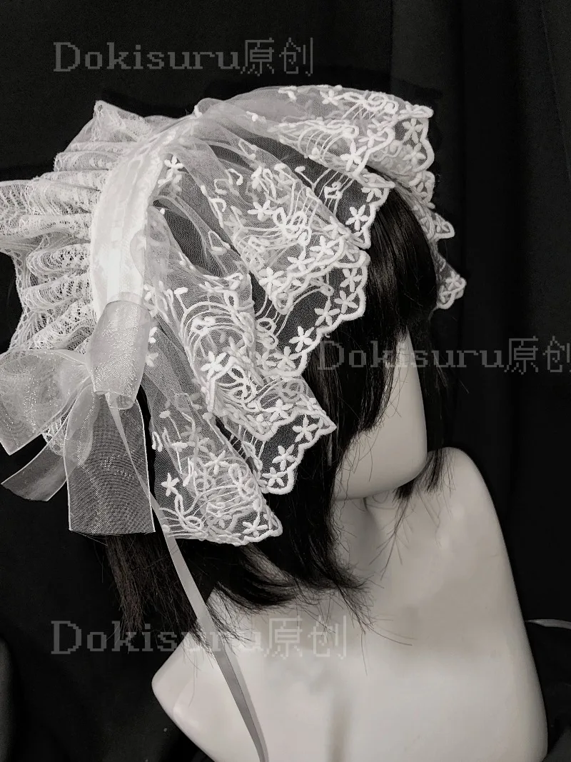 الأصلي ثقافة فرعية 2D الملاك Realm القوطية Haeadband اليابانية لوليتا الحلو لطيف Kawaii هيرباند إكسسوارات الشعر للفتيات السيدات #2