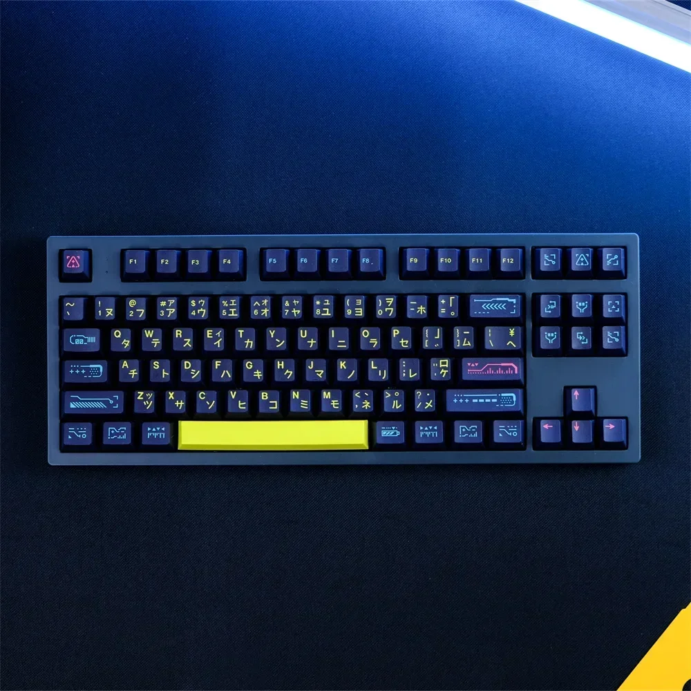GMK 129 Keys Awakening Cherry Profile PBT Sublimated Personalized Key Caps for Cherry MX Switch Game Mechanical Keyboard