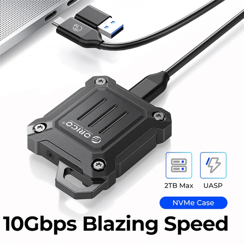 

Корпус ORICO M.2 Nvme 2230 10 Гбит/с USB 3.2 Gen 2 Корпус внешнего жесткого диска M.2 Nvme Корпус внешнего жесткого диска