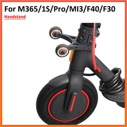 Handstand For Xiaomi M365 1S Pro Electric Scooter For Ninebot F40 F30 F20 Auxiliary Wheel Bracket Folding Bracket Wheel