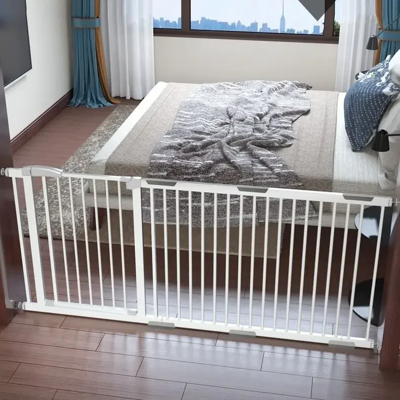 Auto Close Dog Fence Gate Pet Protective Door Child Protective Fence Baby Safety Gate Easy Installation Without Drilling