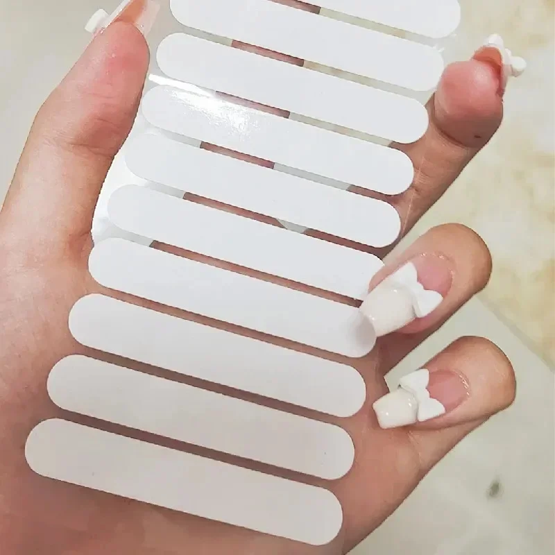 Présentoir pour ongles, 30 pièces, autocollants de colle, pratique en acrylique, outils de présentation de faux ongles, bande carrée transparente à Double adhésif