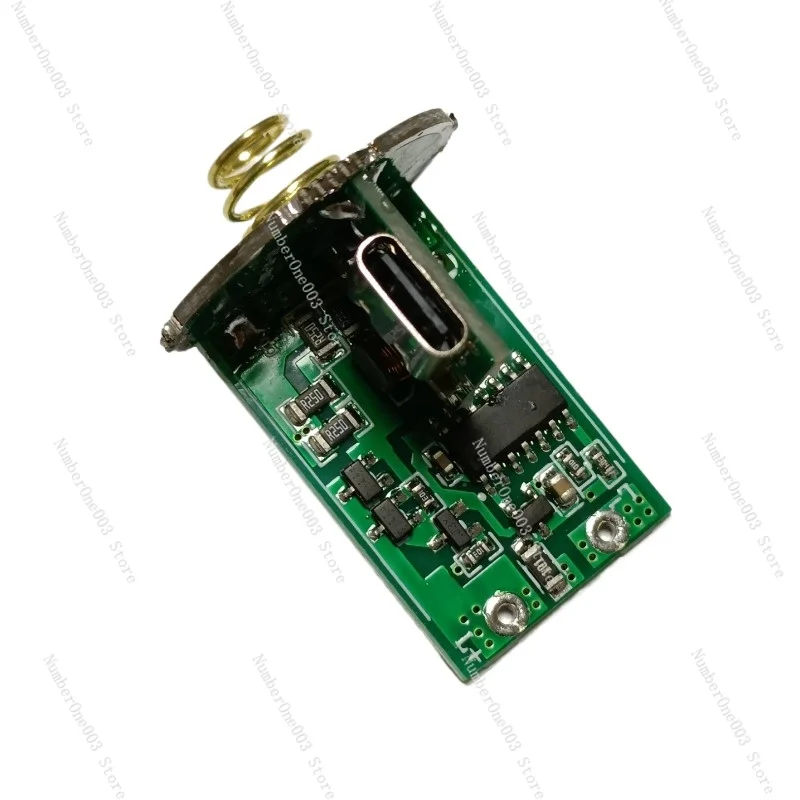 

Dual Lithium Driver Board, Two 18650 or 26650 Battery Circuit Boards, Strong Light Flashlight Accessories, Middle Switch