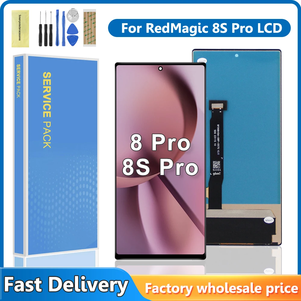 �y�Z�[�����zRed Magic 8s Pro LCD�^�b�`�X�N���[���f�W�^�C�U�[�A�Z���u�������p ZTE Nubia Red Magic 8s Pro / 8 Pro�p - �f�B�X�v���C�p�l��