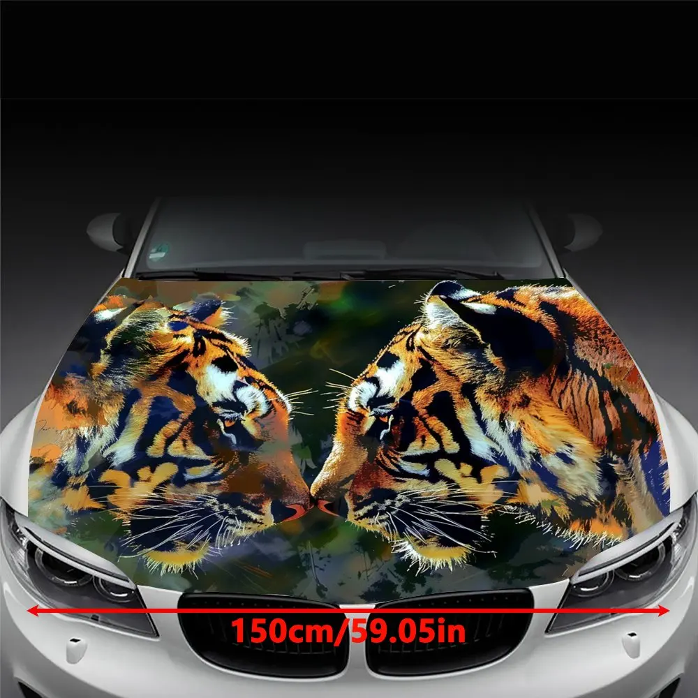 Ultimate Tiger Car Decal Kit - High-Quality Materials, DIY Installation Guide